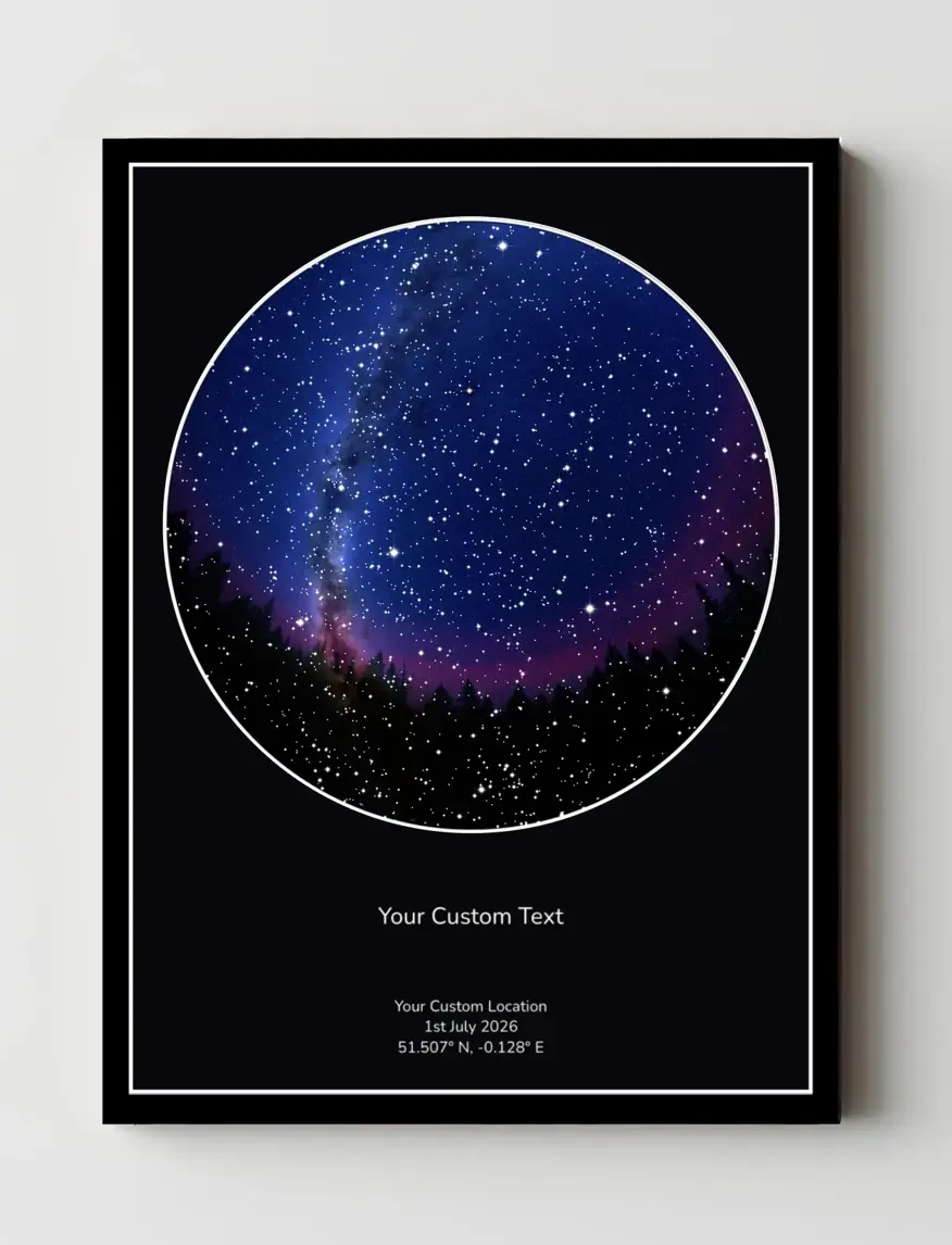 Mystic Night Star Map