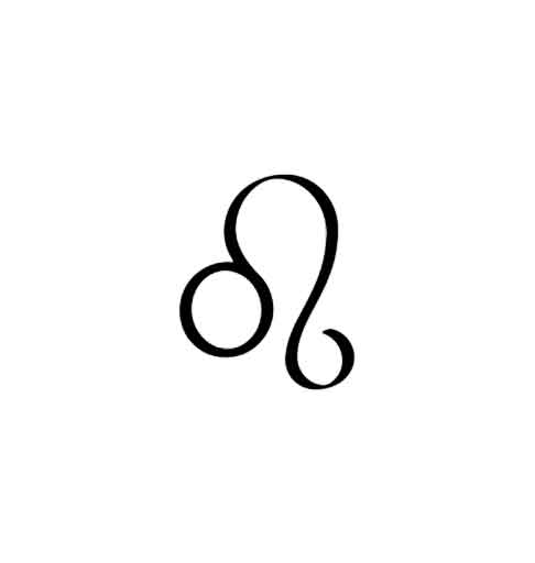 A picture of the Leo symbol.